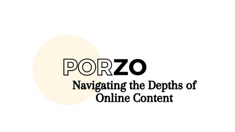 porzo categories|Porzo